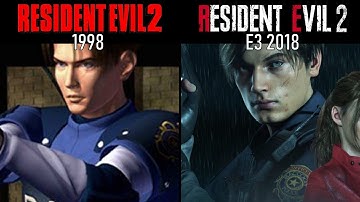 Resident Evil 2 (1998) vs Resident Evil 2 Remake (2018) | Direct Comparison