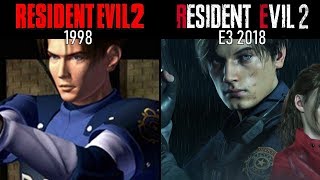 Resident Evil 2 1998 Vs Resident Evil 2 Remake 2018 Direct Comparison