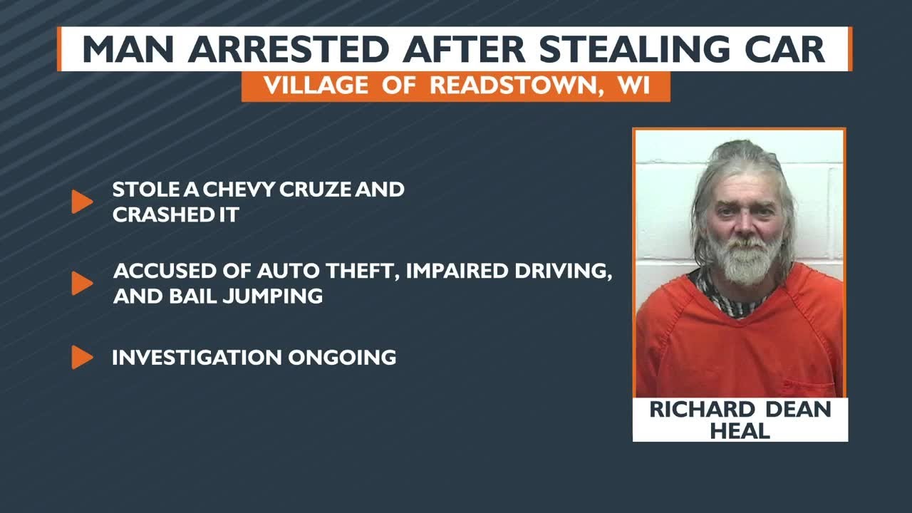 Man arrested after stealing car - YouTube