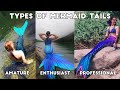 Levels of Mermaid Tails