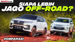 Sesi Off-road Fortuner 2.8 4x4 vs Pajero Sport Dakar Ultimate 4x4 | Komparasi | GridOto