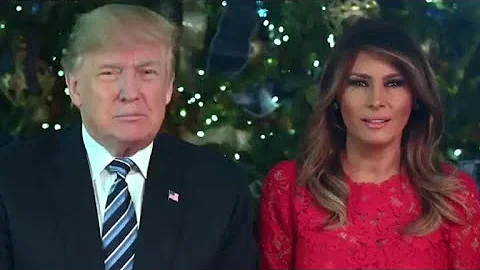 Christmas message from President and Mrs. Trump