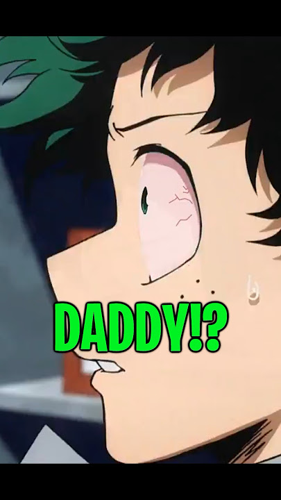 “DADDY!?”😭 | My Hero Academia Abridged Movie #shorts