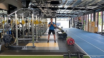 Resistance Band Series: Core Anti Lateral Flexion- Overhead Paloff Press