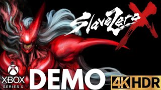 Slave Zero X Demo Gameplay | Xbox Series X|S | 4K HDR (No Commentary Gaming)