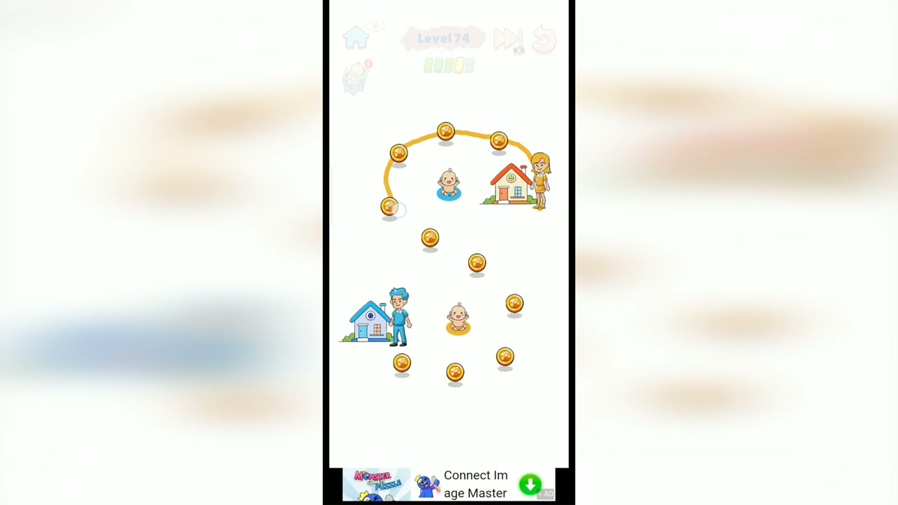 Home Rush Draw Puzzle Level 74
