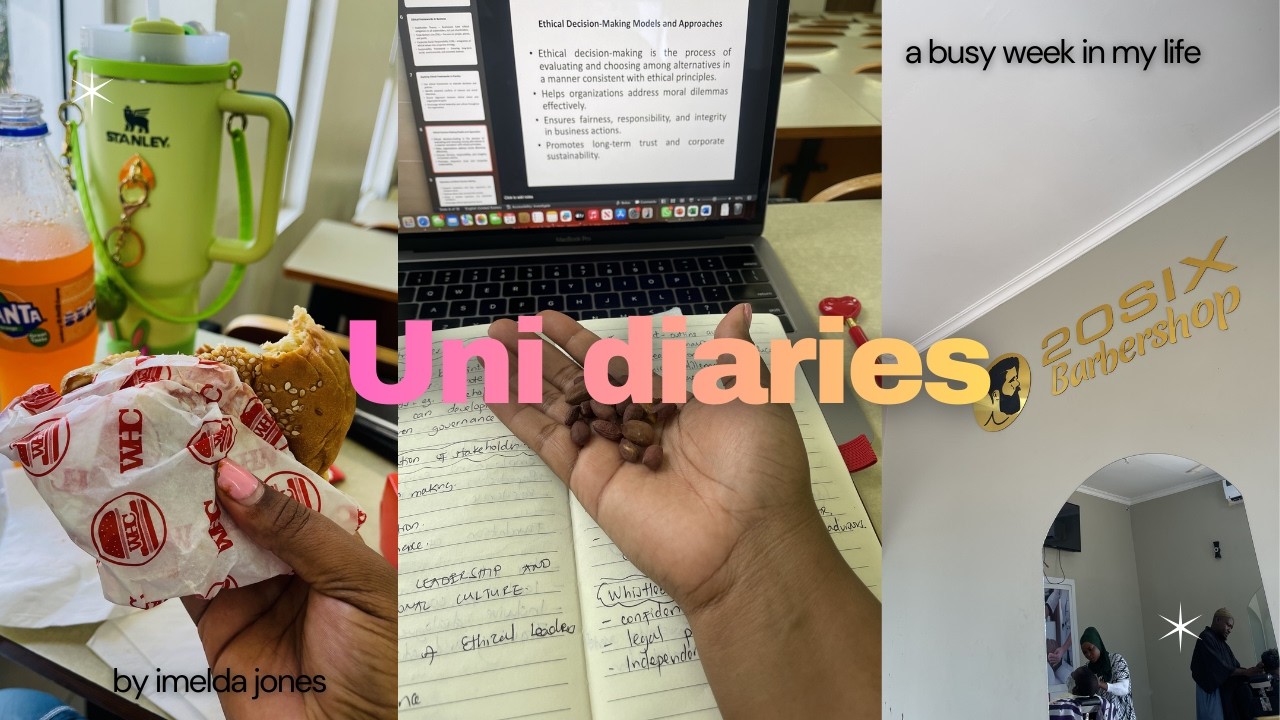 New Hair, New Era ✂️✨ | Study Days, Tests & Master’s Life 📚💗