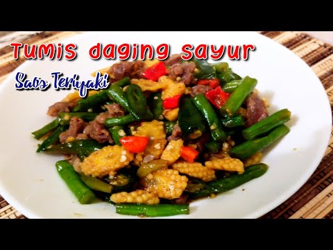Tumis Daging Sayur Saus Teriyaki