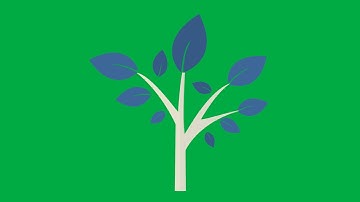 Tree Animated Green Screen Footage