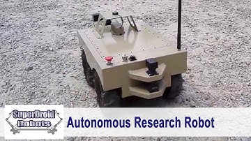 Agricultural Research Robot, Autonomous Programmable SuperDroid Robots