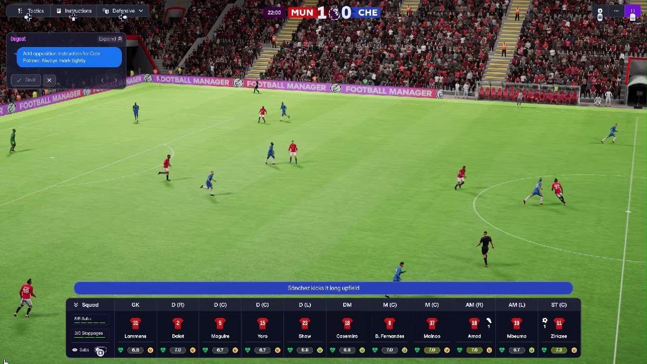 Haha garnacho what a miss