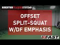 Offset Split-Squat with DF Emphasis