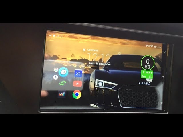 Changer Autoradio Audi A5 B8 8T MIMI Sportback Compatible GPS Android  Carplay Bluetooth Tactile 