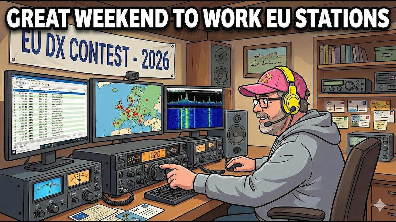 🌍📻 EUDX Contest 2026 - Join the European Radio Adventure!