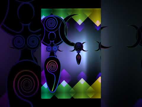 Psychedelic Spiral Goddess