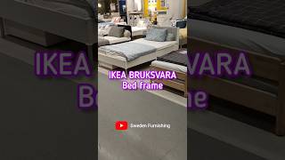 IKEA BRUKSVARA bed frame 90x200 cm white color