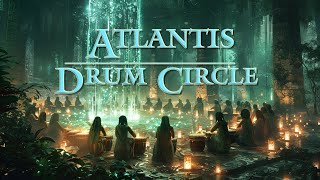 ( Atlantis Drum Circle )  A Tribal Percussion Journey Dripping With Watery Ambience