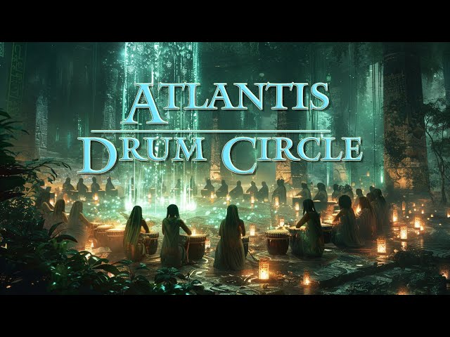 ( Atlantis Drum Circle ) - A Tribal Percussion Journey Dripping With Watery Ambience class=