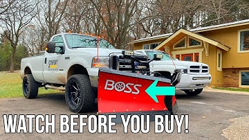 Brand New BOSS DXT V-Plow Doesn