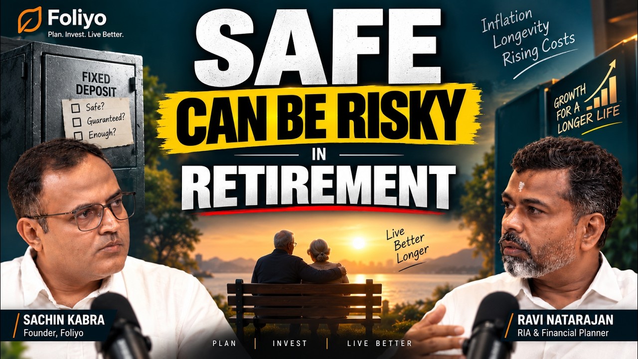 Sachin Kabra and Ravi Natarajan discussing retirement investing