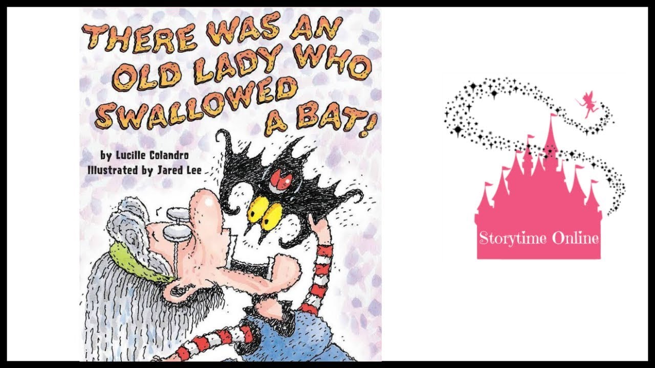 There Was An Old Lady Who Swallowed A Bat - By Lucille Colandro | Kids Books Read Aloud