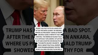 😲Trump has put Putin in a bad spot