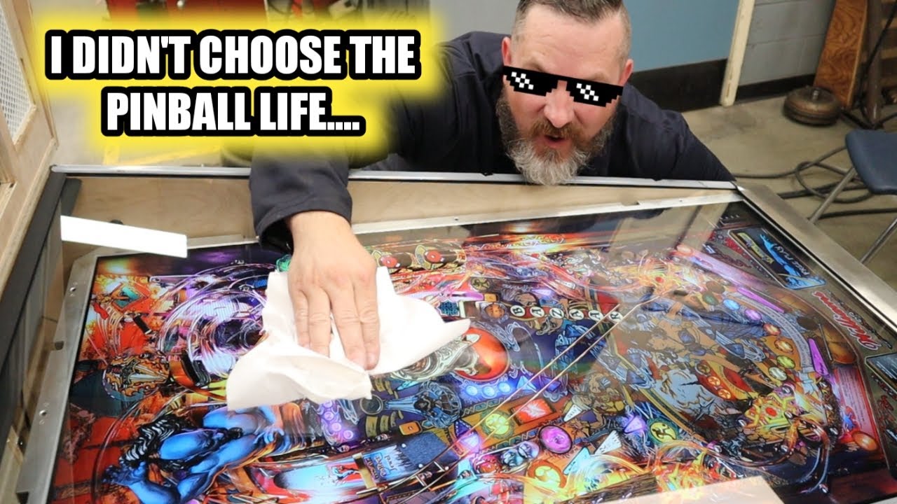 How to install pinball glass YouTube