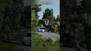 Realistic Highway Car Crashes #385