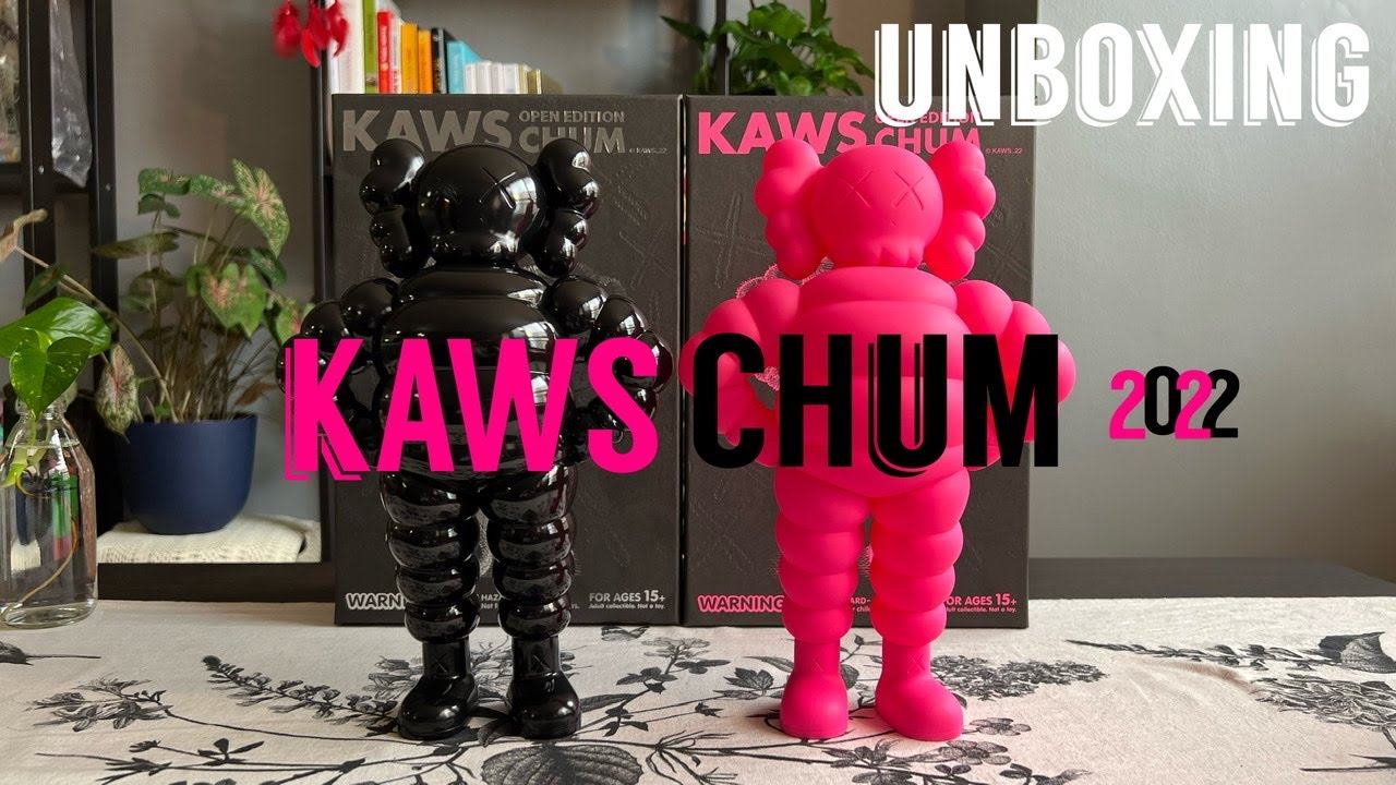 KAWS What Party Pink Open Edition - YouTube