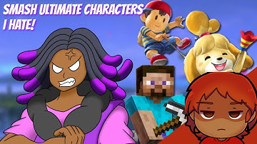 Blazeix Reacts To: 15 Most ANNOYING Characters in Smash Ultimate!