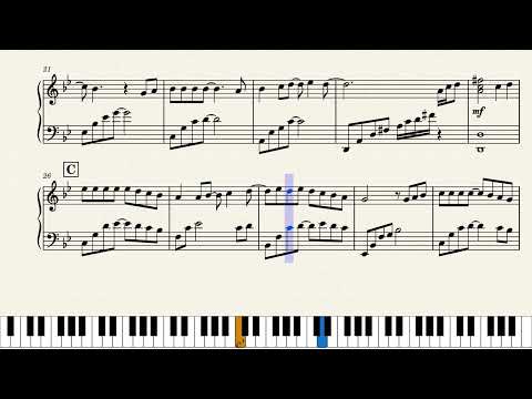 From The Beginning Until Now (Winter Sonata) | Piano Tutorial | Sheet Music