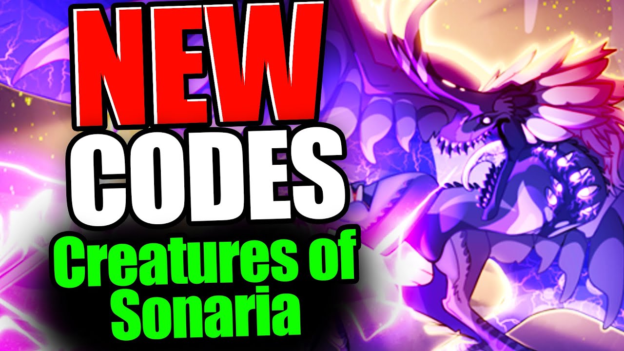 Roblox Creature of Sonaria Codes (December 2023)