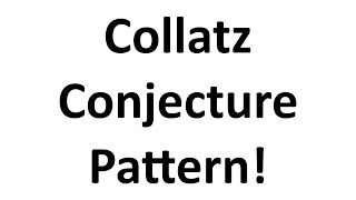 Interesting Pattern in the Collatz Conjecture! (2^2k - 1)/3 = An Odd Number (k = positive integer)
