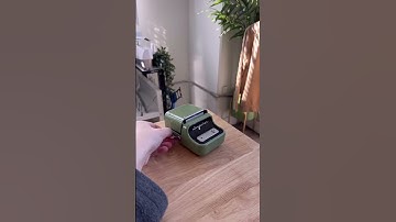 Make your own business labels with NIIMBOT B21 label printer