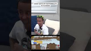 Chat Says My Nationality Is Cuckoo