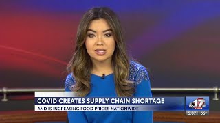 Omicron exacerbates supply chain problems, raising prices and emptying shelves in some places