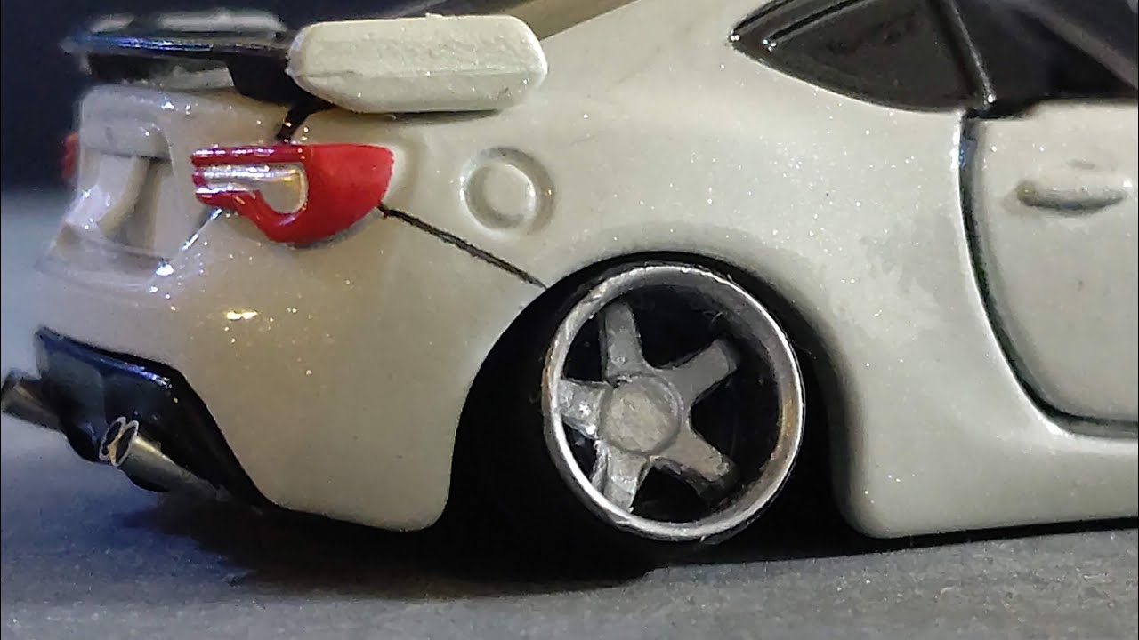 ミニカー改造】 複製ホイールの作り方 トミカ改造 トミカプレミアム