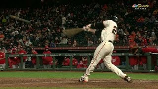 WSH@SF: Posey drives RBI single to right field Wealth