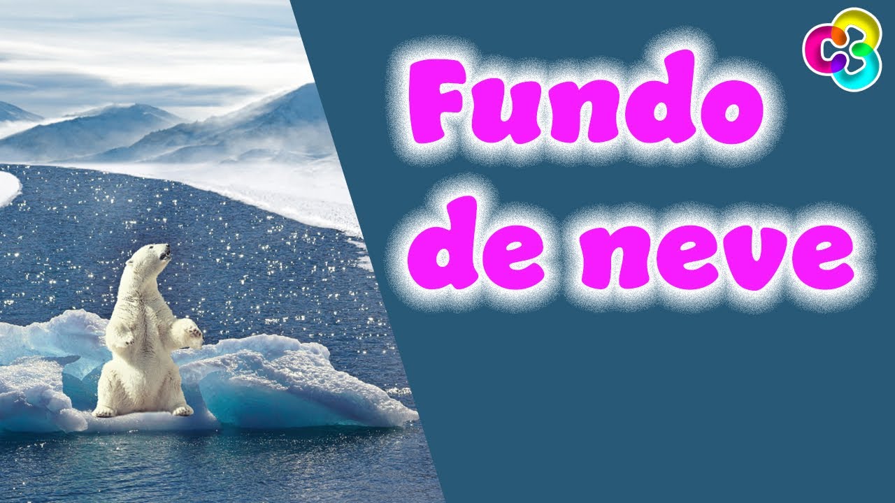 Como pintar neve, gelo e urso polar com lápis de cor