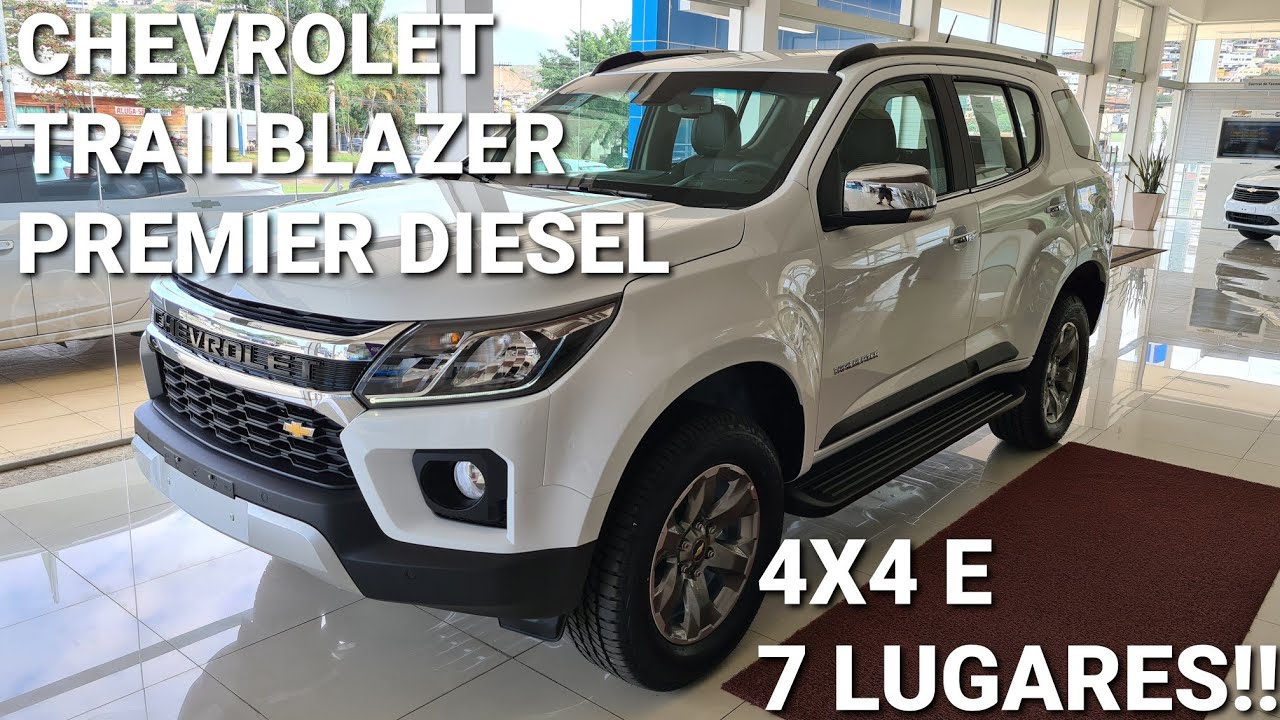 Chevrolet Trailblazer é SUV de sete lugares usado parrudo e 4×4