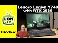 Lenovo Legion Y740 15" Review - Gaming Laptop with RTX 2080 Max-Q GPU