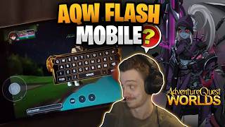 AQW Flash on Mobile! AQWorlds News