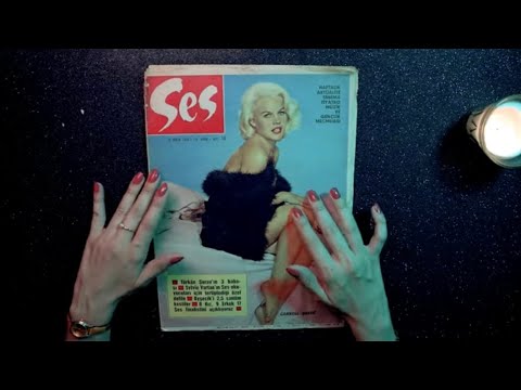 ASMR | Nostaljik Mecmualarla Uykuya Dalacaksın 4 | Türkçe ASMR