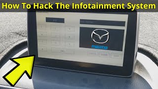 Mazda Hack - How To Access The Infotainment Diagnostics Menu screenshot 1