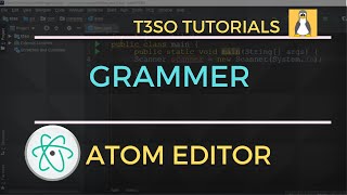 How to Select Grammer in Atom Editor - Keyboard shortcuts