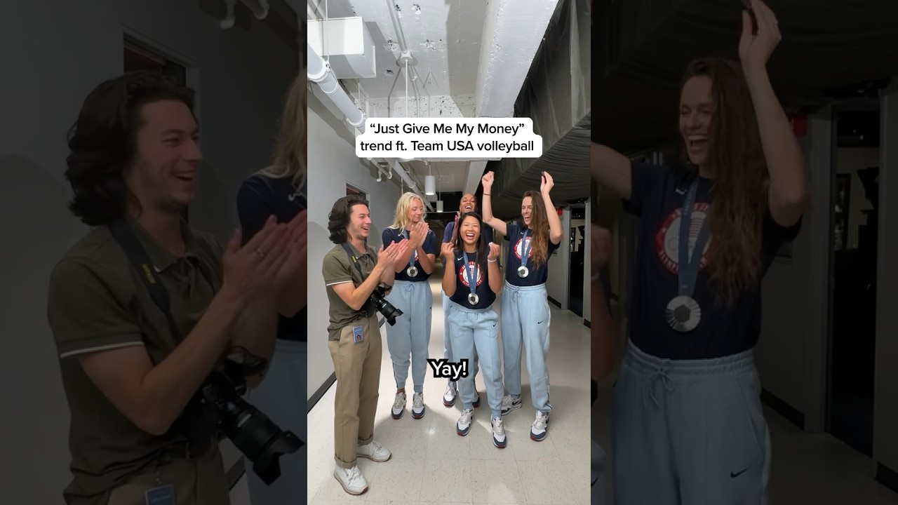 “Just Give Me My Money” trend ft. Team USA volleyball “Just Give Me My Money” trend ft. Team USA volleyball