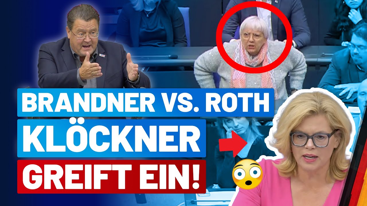 Unglaublich: Julia Klöckner will Stephan Brandner das Wort abschneiden! - AfD-Fraktion