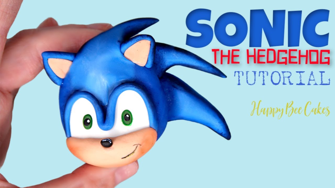 Super Sonic cake topper tutorial