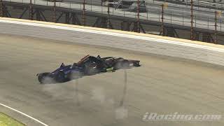 iRacing IndyCar New Damage Model Test