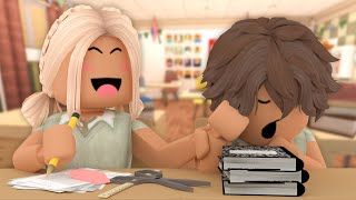 FIRST day of SCHOOL Morning Routine! | Roblox Bloxburg Family Roleplay w/voices